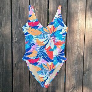 Old Navy Hawaiian Floral One Piece Swim Suit